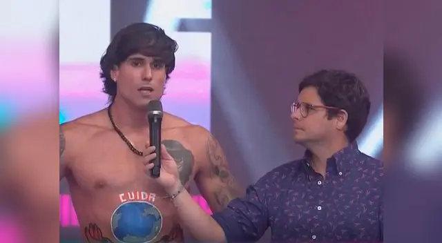 El competidor llenó de elogios a Jazmín Pinedo tras su aparición en el set El competidor llenó de elogios a Jazmín Pinedo tras su aparición en el set