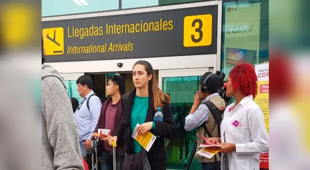 Campaña preventiva en Aeropuerto Jorge Chávez 