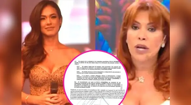 Magaly Medina habló de la demanda de Latina a Jazmín Pinedo Magaly Medina habló de la demanda de Latina a Jazmín Pinedo