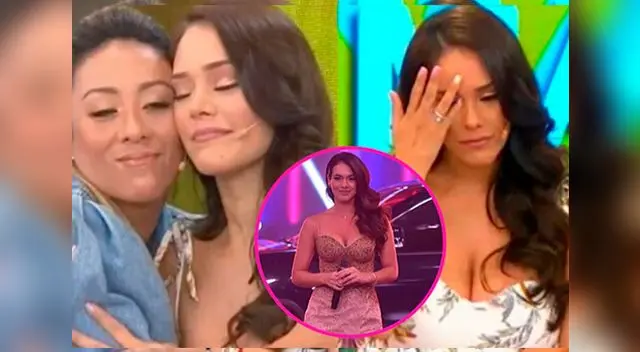 Karen Schwarz no aguantó y rompió en llanto en vivo Karen Schwarz no aguantó y rompió en llanto en vivo