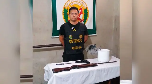 El acusado Carlos Ángel Oncoy Flores El acusado Carlos Ángel Oncoy Flores