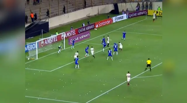 Primer gol del partido llegó al minuto 24 de la primera parte 