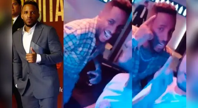 Jefferson Farfán se va de fiesta con el clan de Yahaira Plasencia