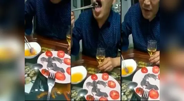 El plato es considerado una delicia en China y se le llama 'Tres chillidos'