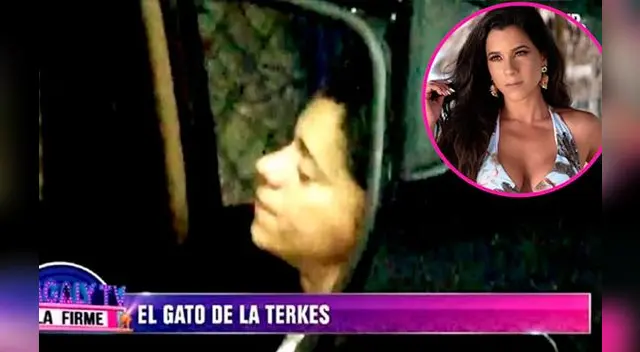 Vanessa Terkes en estado de ebriedad a la salida de una discoteca Vanessa Terkes en estado de ebriedad a la salida de una discoteca