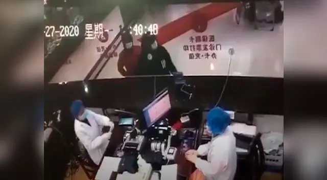 El hecho ocurrió en el Hospital Central de Xiaogan, ubicado en la provincia de Hubei