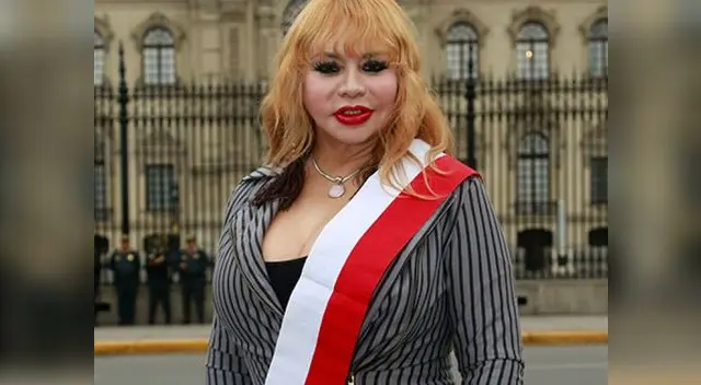 Susy Díaz critica a artistas que postularon al congreso Susy Díaz critica a artistas que postularon al congreso