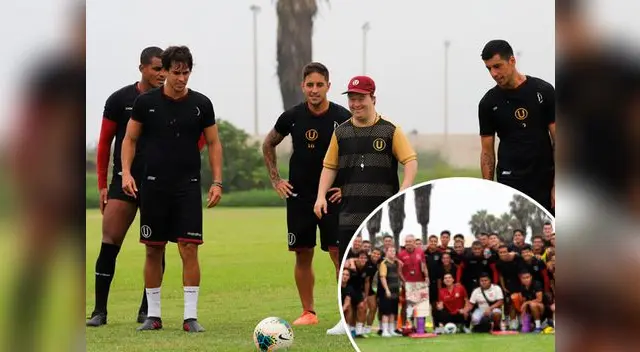 Universitario tuvo noble gesto con Daniel Lound, quien es catalogado como el "gran hincha". | FOTOS: 'U'