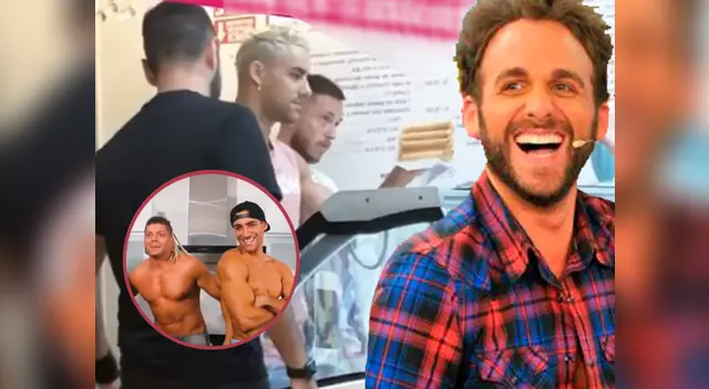 Peluchin ampaya a Austin Palao en heladería y le recuerda a “Judas” Baladán con chiste subido de tono Peluchin ampaya a Austin Palao en heladería y le recuerda a “Judas” Baladán con chiste subido de tono