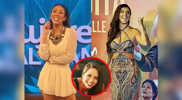 Cathy Sáenz saca cara por Yahaira Plasencia Cathy Sáenz saca cara por Yahaira Plasencia