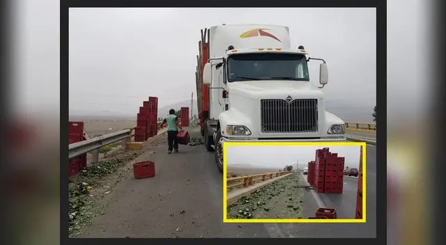 Ancón: Botellas de cerveza quedaron destruidas en accidente de tránsito [VIDEO]