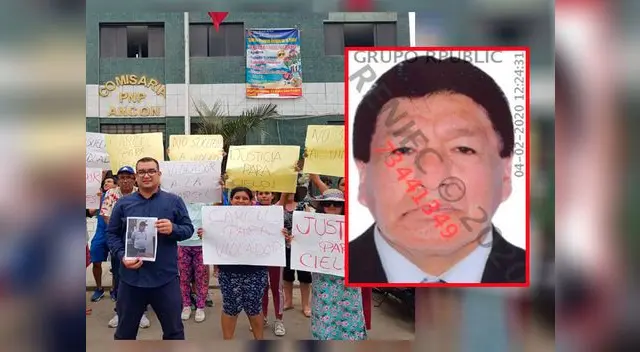 Padre de familia de la agraviada y el acusado en el recuadro, Alfredo Mandamiento Paredes Padre de familia de la agraviada y el acusado en el recuadro, Alfredo Mandamiento Paredes