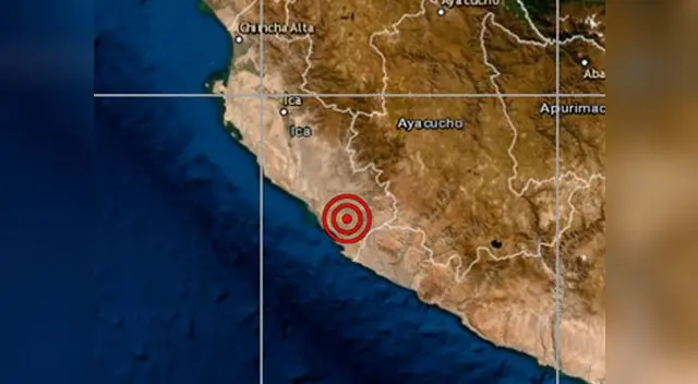 El movimiento telúrico se localizó a 45 kilómetros en las costas de Nasca El movimiento telúrico se localizó a 45 kilómetros en las costas de Nasca