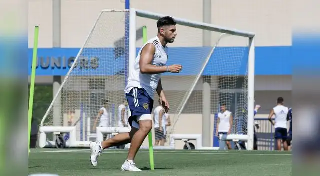 Zambrano pelea por un lugar en el once de Boca Zambrano pelea por un lugar en el once de Boca