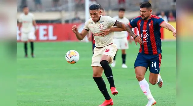 Do Santos fue el autor del gol de la 'U' tuvo un especial con la retaguardia del Cerro Porteño. Foto: Libero Do Santos fue el autor del gol de la 'U' tuvo un especial con la retaguardia del Cerro Porteño. Foto: Libero