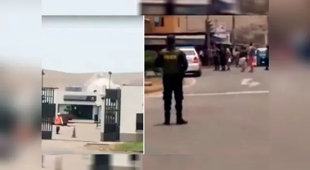 PNP acudió también a prestar auxilio en la emergencia