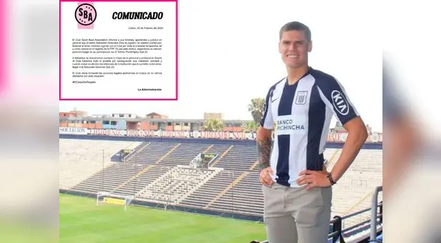 Sebastián Gonzáles fue anunciado como fichaje de Alianza Lima el mes pasado