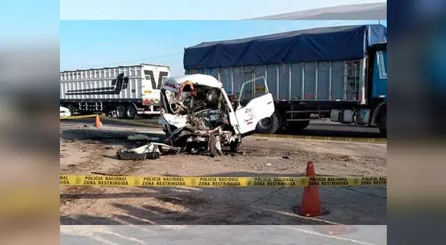 10 muertes fue el saldo entre dos unidades de transporte [FOTO Y VIDEO]
