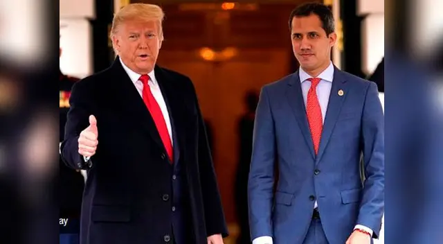 El presidente estadounidense mantiene un encuentro con el mandatario interino de Venezuela