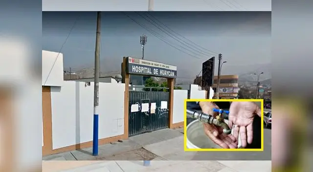 Hospital de Huaycán sin agua por mala gestión del director Hospital de Huaycán sin agua por mala gestión del director