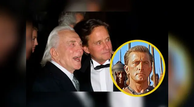 Michael Douglas confirmó la muerte de su padre este miércoles 5 de febrero