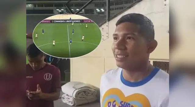 Edison Flores vivió como un hincha más el partido de Universitario por Copa Libertadores