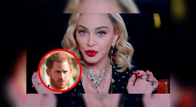 “Hola Harry, no te vayas a vivir a Canadá. Es un país muy aburrido”, indicó la reina del pop