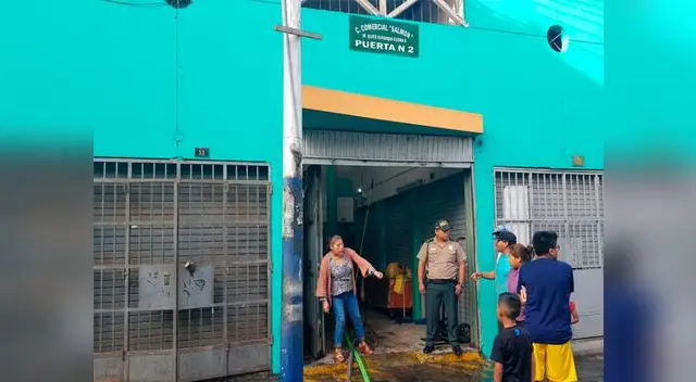 En centro comercial Salmón se registró el siniestro
