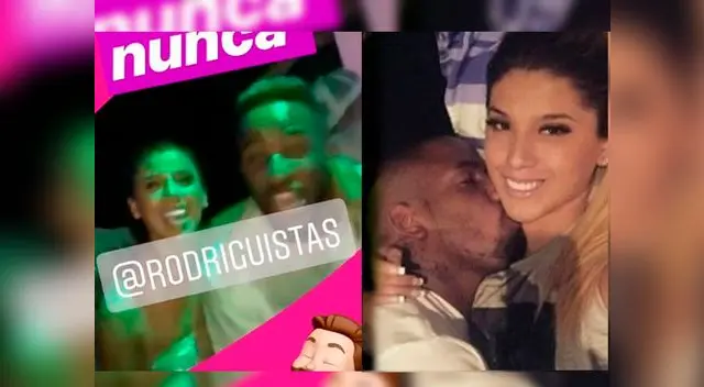 Ambos disfrutan de fiesta en discoteca