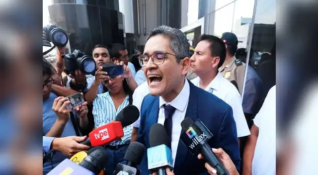 José Domingo Pérez alzó su voz en defensa de su esposa