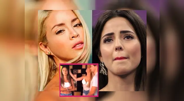  Sheyla Rojas demostró que no tiene problema alguno en presentarse junto a su expareja, Patricio Parodi.