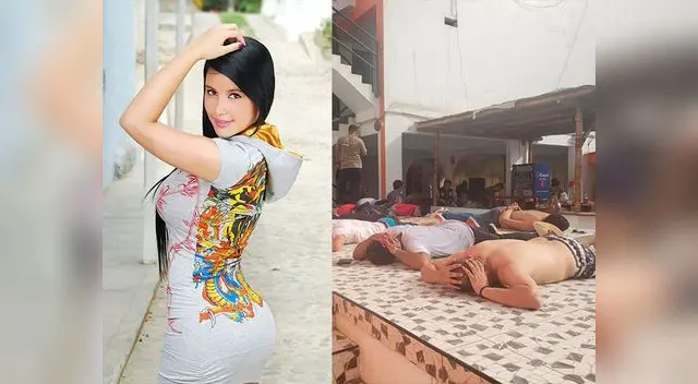 La joven modelo menciona que estuvo en la hora y el lugar equivocado y que no tiene nada que ver con los delincuentes en Punta Negra