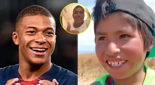 “Hola, Benjamin, espero que todo esté bien para ti. ...", escribió Mbappe