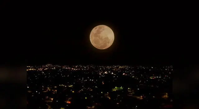 Este fenómeno se produce cuando la luna llena realiza su mayor acercamiento a la Tierra