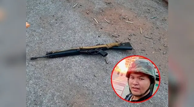 El militar también abrió fuego contra su comandante y compañeros de servicio