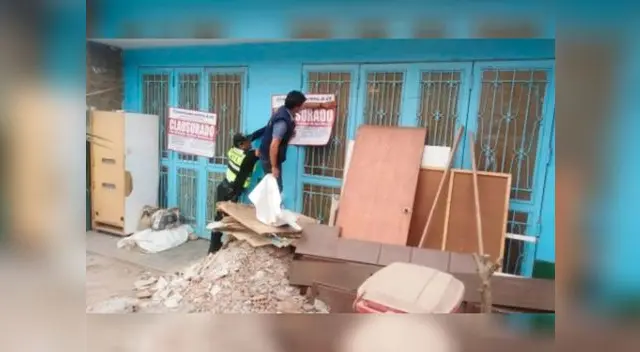 Autoridades clausura un colegio