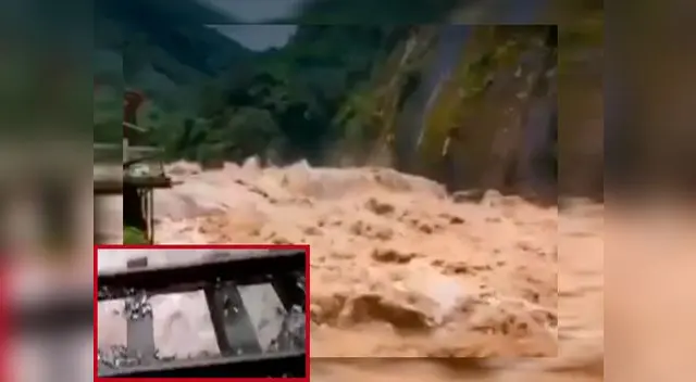 Las lluvias han incrementado considerablemente el caudal del Vilcanota