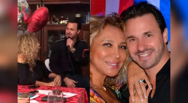 Cristian Zuárez resultó un hombre muy romántico 