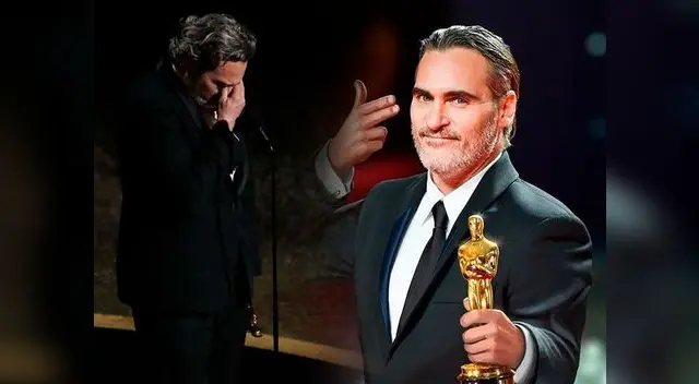 Protestó en contra de la desigualdad, el cambio climático y recordó a su hermano River Phoenix