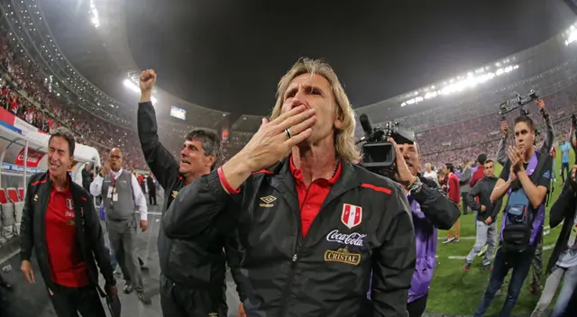 Ricardo Gareca no ocultó su emoción con la clasificación al Mundial Ricardo Gareca no ocultó su emoción con la clasificación al Mundial