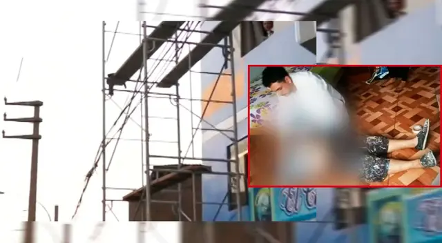 Víctima siendo atendido luego del accidente que sufrió. Víctima siendo atendido luego del accidente que sufrió.