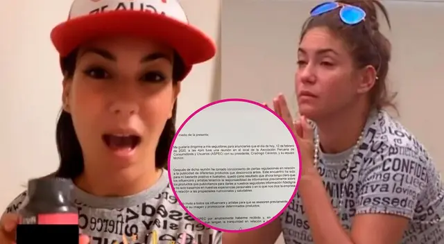 Tilsa Lozano se rectifica ante ASPEC