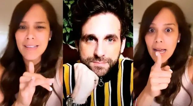 Karen Schwarz indignada con Rodrigo González Karen Schwarz indignada con Rodrigo González