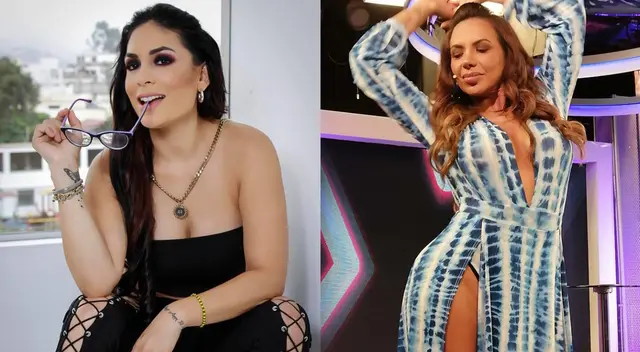 Evelyn Vela indignada con Mónica Cabrejos Evelyn Vela indignada con Mónica Cabrejos