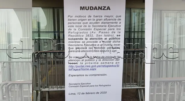 Venezolanos molestos por cambio del local de migraciones en San Isidro [VIDEO]