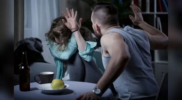 El sujeto tuvo una fuerte discusión con su pareja y la golpeó brutalmente.