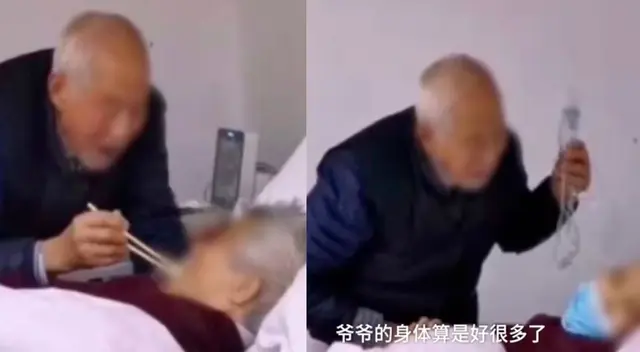 La anciana de 83 se encuentra luchando contra el mortal virus y su esposo la acompaña. La anciana de 83 se encuentra luchando contra el mortal virus y su esposo la acompaña.