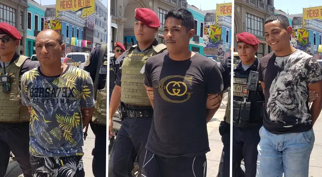 Los delincuentes tenían denuncias por robo y micro comercialización de droga