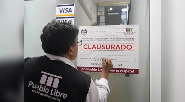 Hostales de la avenida La Marina y Bolívar fueron clausurados Hostales de la avenida La Marina y Bolívar fueron clausurados