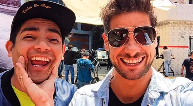 Ambos actores hacen de las suyas en redes sociales y se dan muestrsa de cariño.